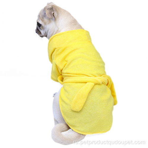 Оптовая ткань полотенца мягкая супер впитывающая одежда для собак